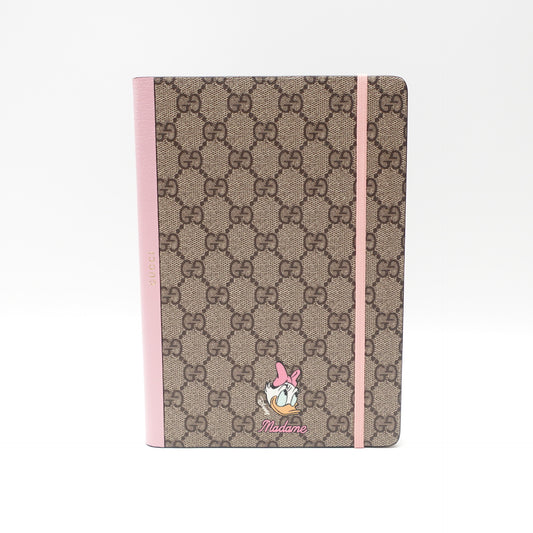 Pre-Owned Gucci Disney GG Brown Coated Canvas Notebook T10469829