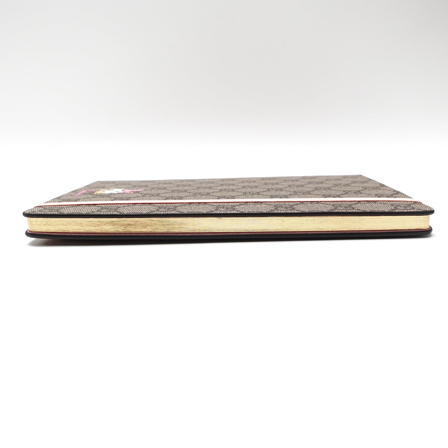 Pre-Owned Gucci Disney GG Brown Coated Canvas Notebook T10469829