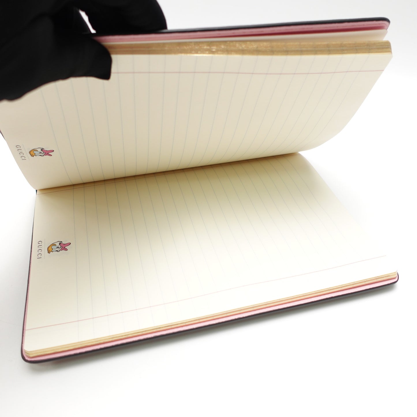 Pre-Owned Gucci Disney GG Brown Coated Canvas Notebook T10469829