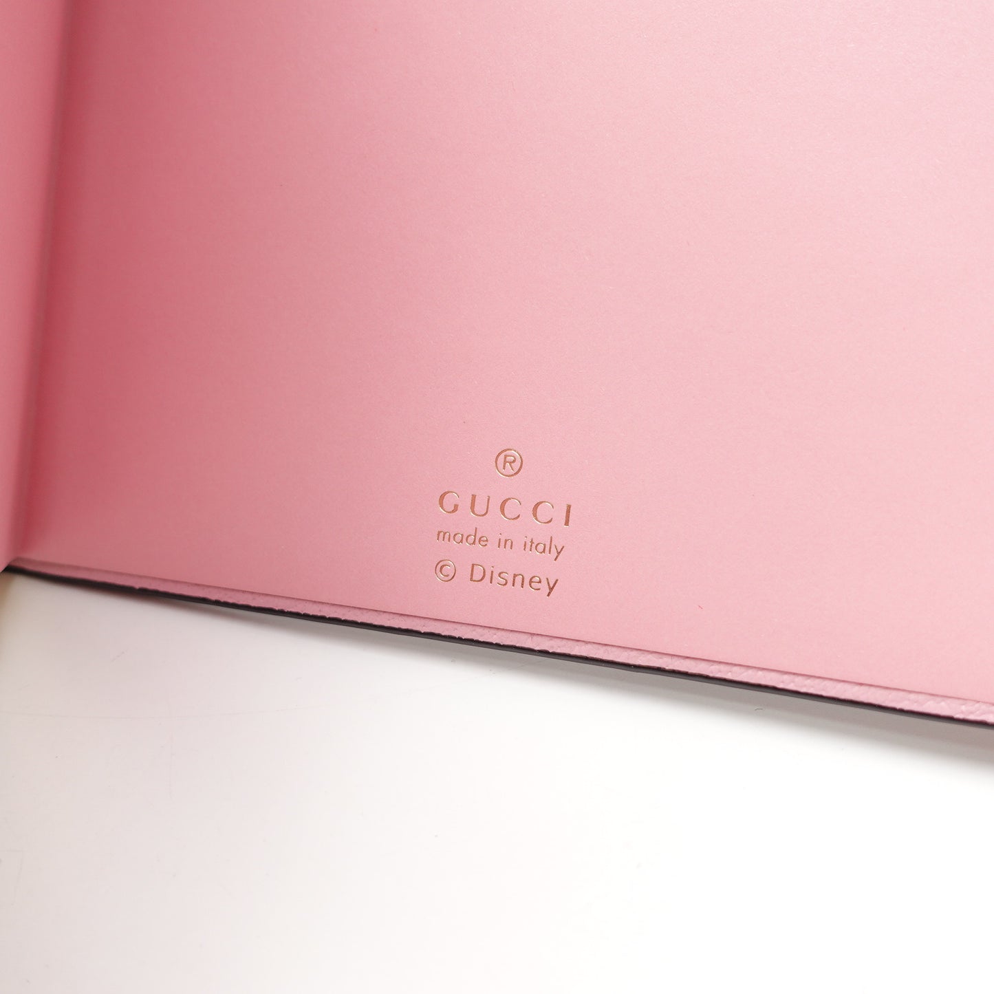 Pre-Owned Gucci Disney GG Brown Coated Canvas Notebook T10469829