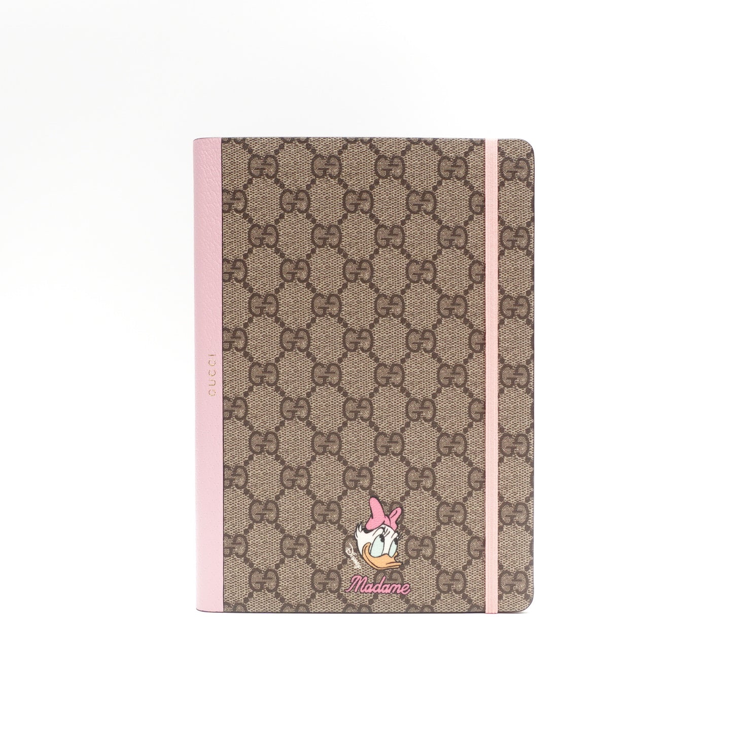 Pre-Owned Gucci Disney GG Brown Coated Canvas Notebook T10469832