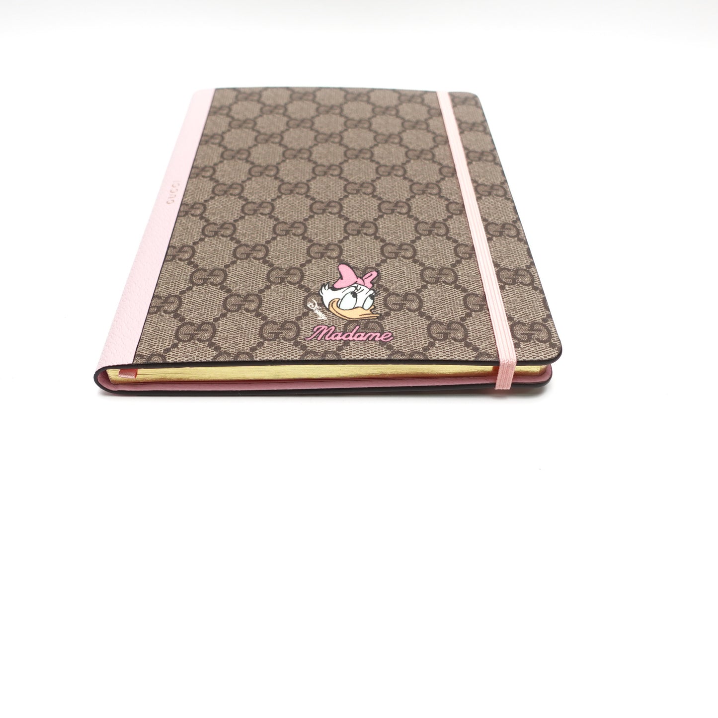 Pre-Owned Gucci Disney GG Brown Coated Canvas Notebook T10469832