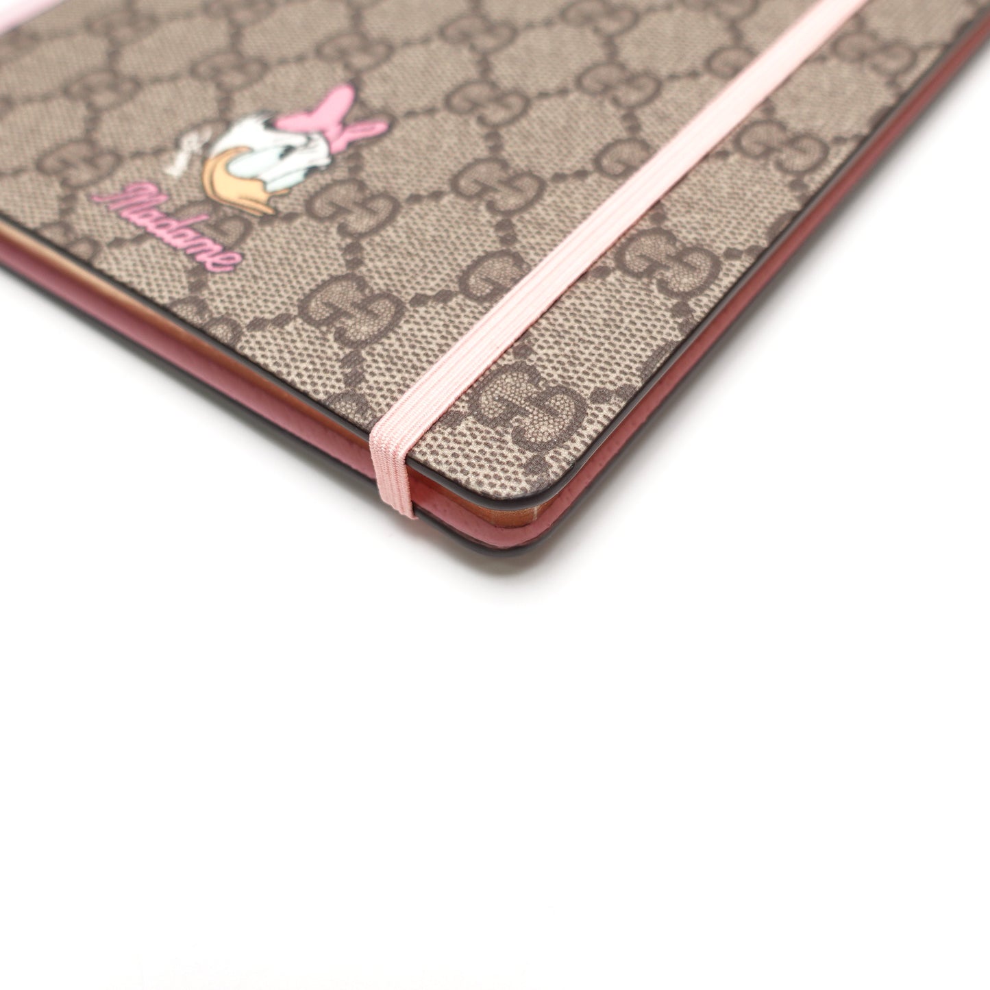 Pre-Owned Gucci Disney GG Brown Coated Canvas Notebook T10469832