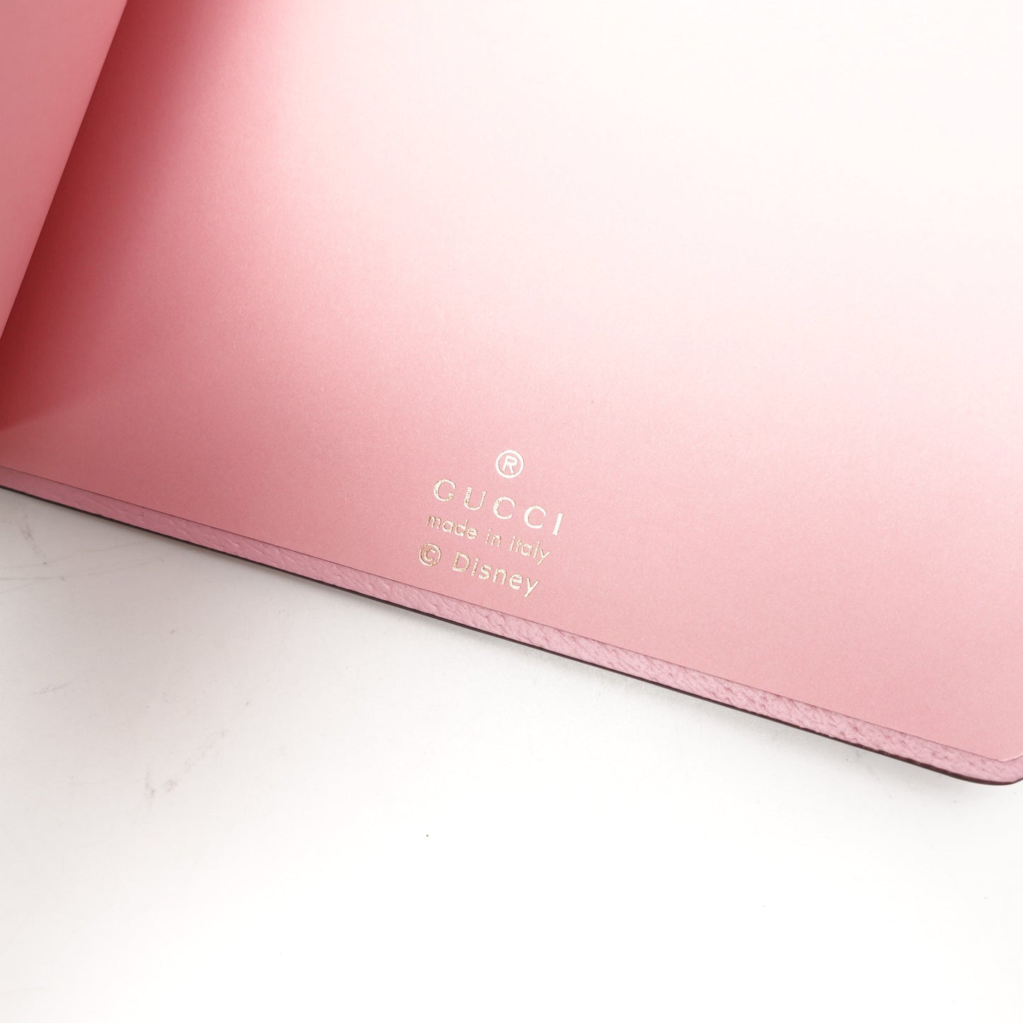 Pre-Owned Gucci Disney GG Brown Coated Canvas Notebook T10469832