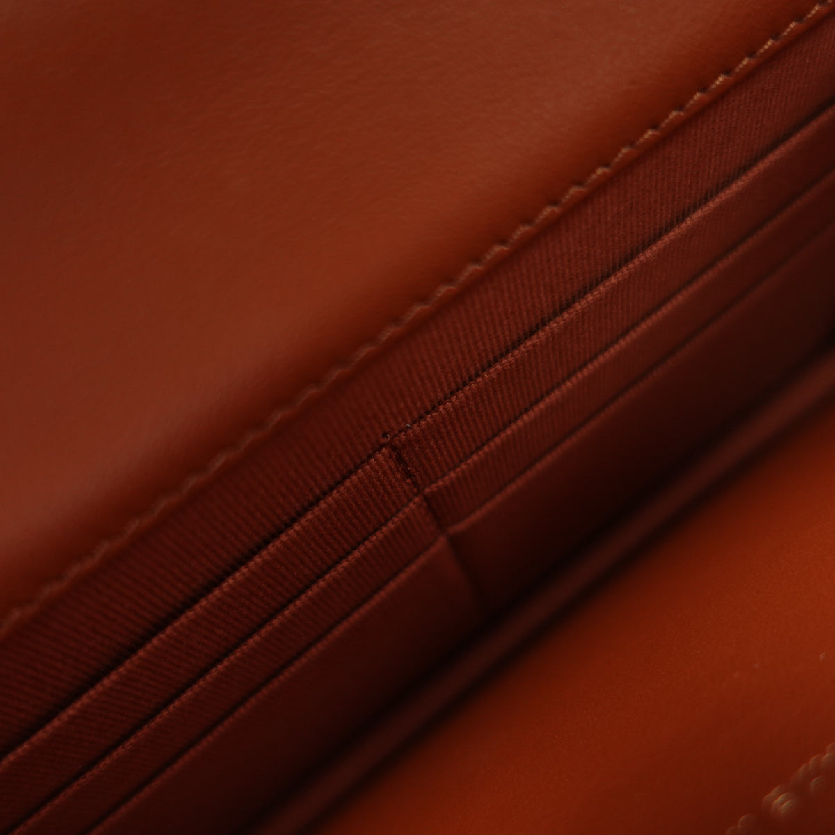 Chanel Brown Lambskin Leather Shoulder Bag T10471384