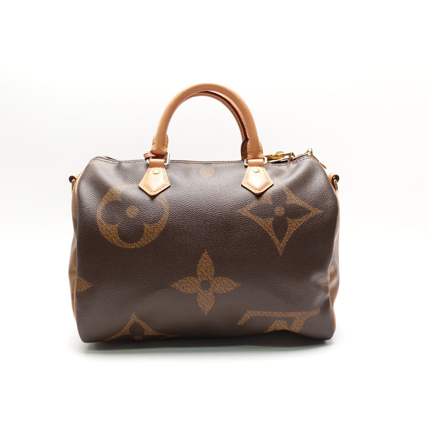 Pre-Owned Louis Vuitton Speedy 30 Brown Reverse Monogram Coated Canvas Shoulder Bag T10472067