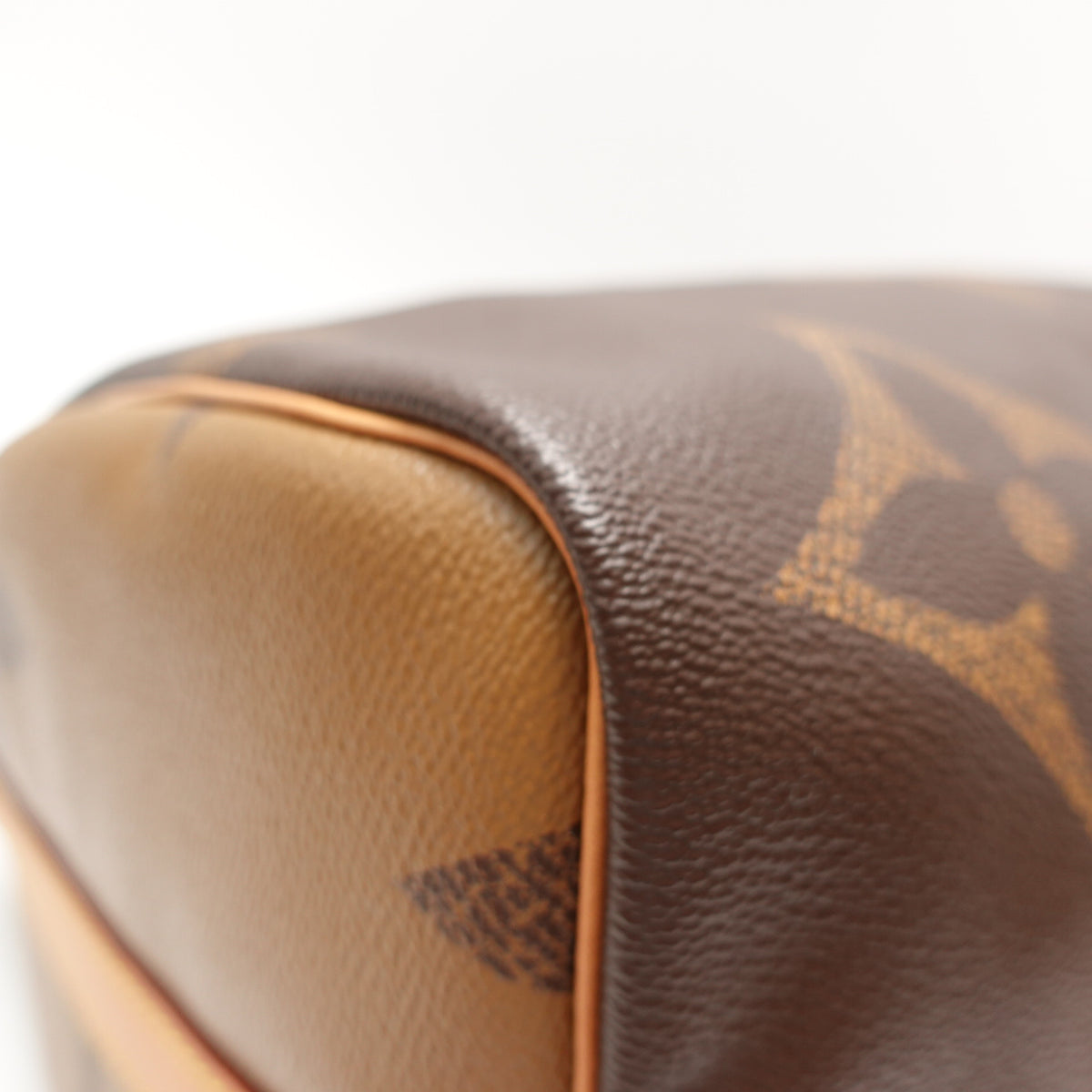 Pre-Owned Louis Vuitton Speedy 30 Brown Reverse Monogram Coated Canvas Shoulder Bag T10472067