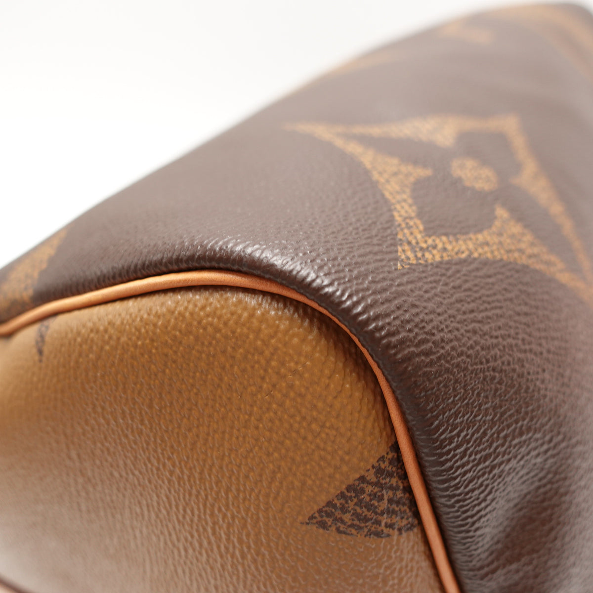Pre-Owned Louis Vuitton Speedy 30 Brown Reverse Monogram Coated Canvas Shoulder Bag T10472067