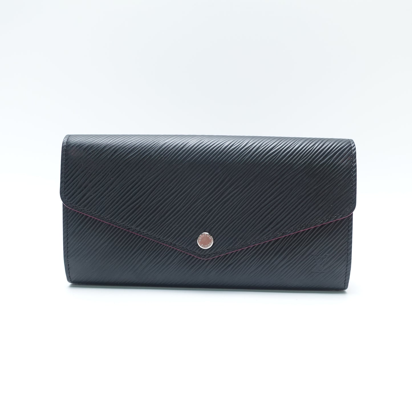 Pre-Owned Louis Vuitton Sarah Black Epi Leather Wallet T10472116