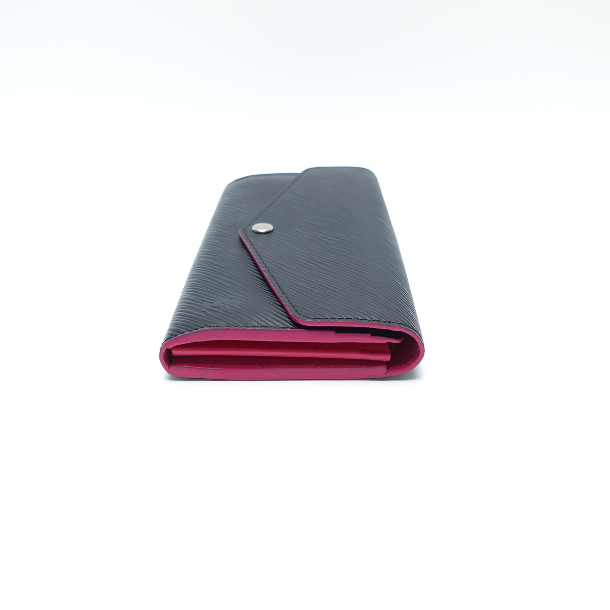 Pre-Owned Louis Vuitton Sarah Black Epi Leather Wallet T10472116