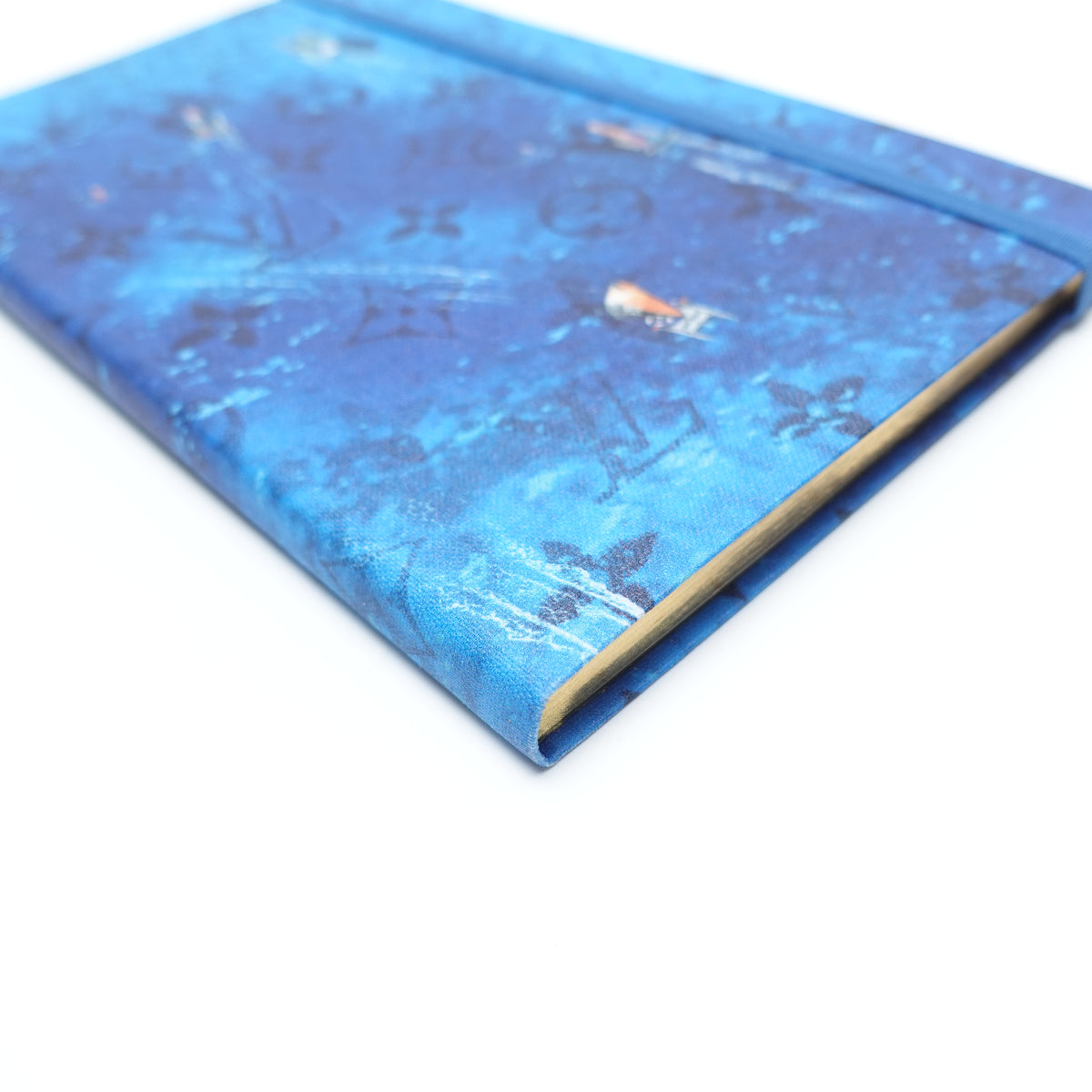 Pre-Owned Louis Vuitton Blue Canvas Notebook T10468784