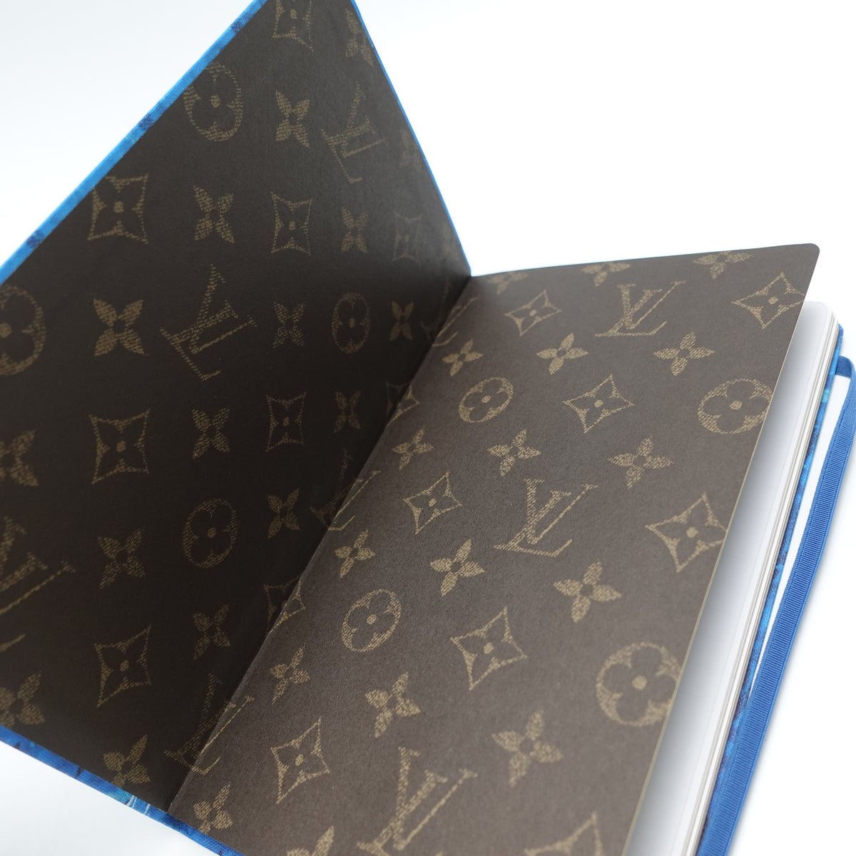 Pre-Owned Louis Vuitton Blue Canvas Notebook T10468784