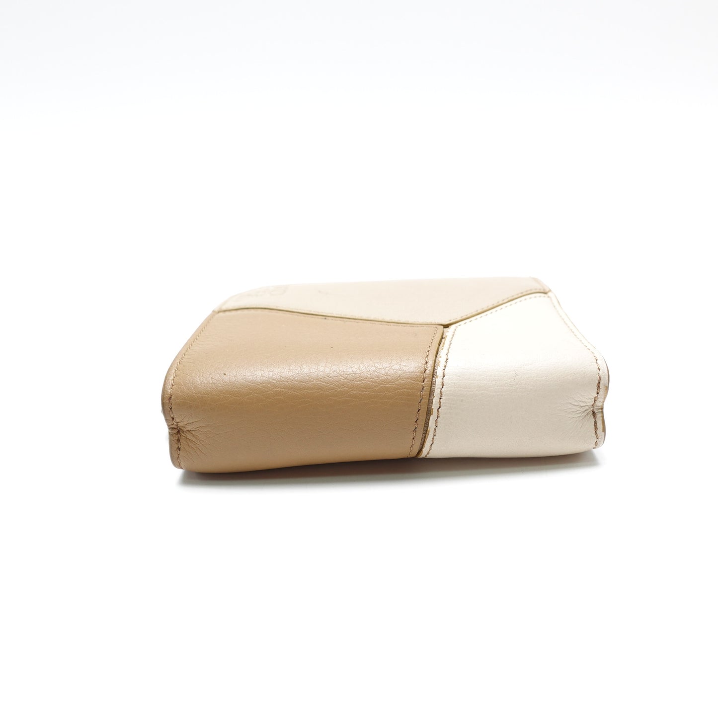 Pre-Owned Loewe Brown Calfskin Leather Wallet T10471774
