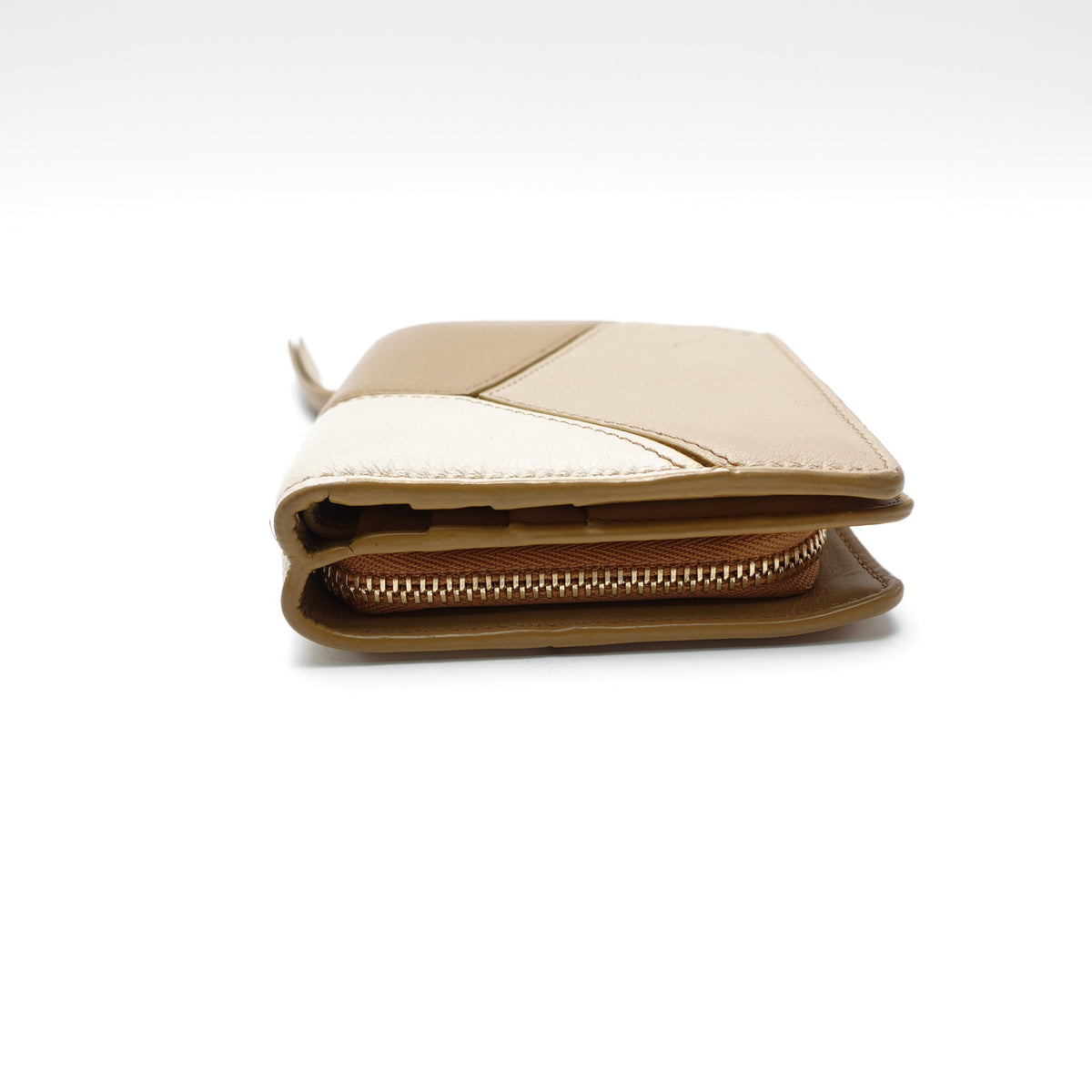 Pre-Owned Loewe Brown Calfskin Leather Wallet T10471774