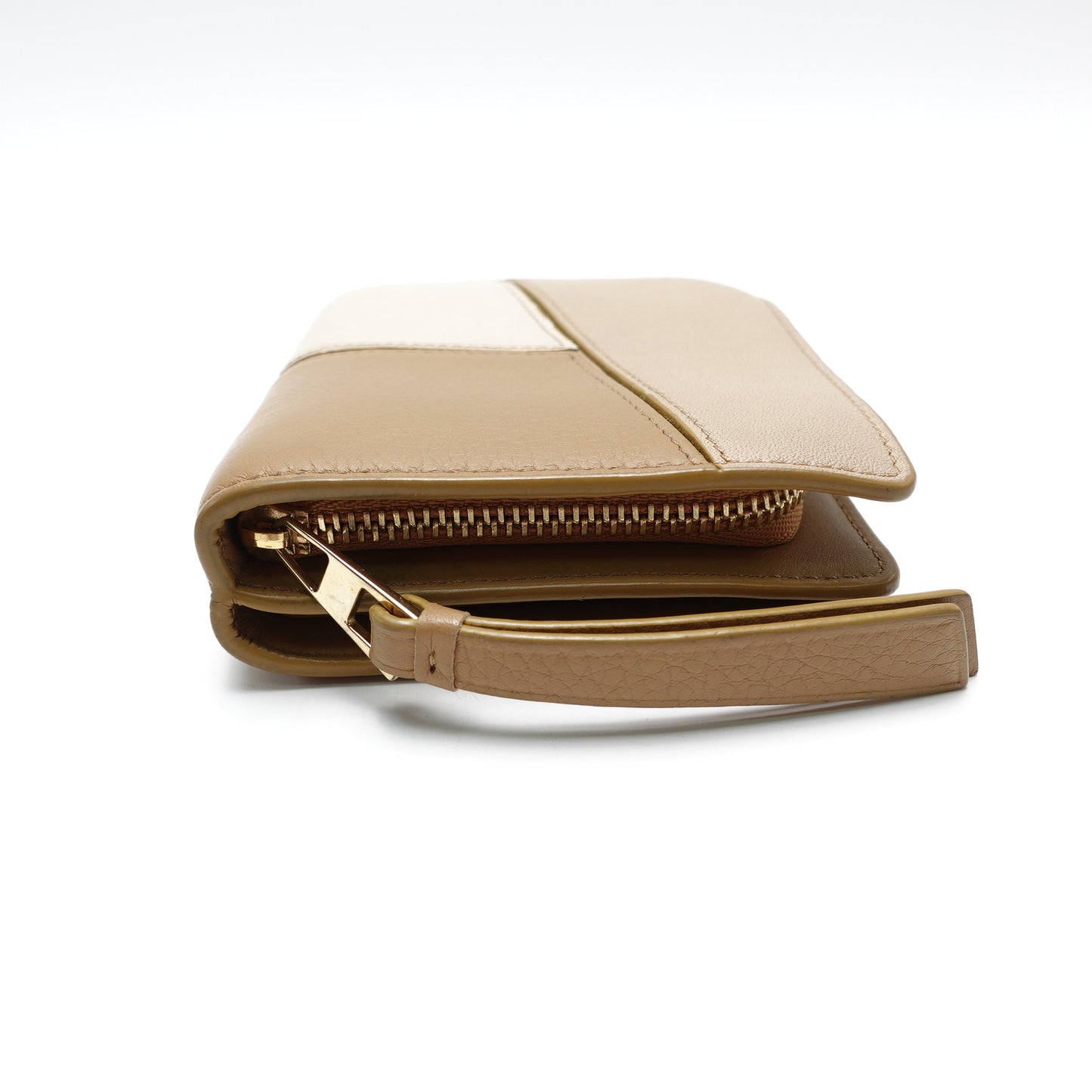 Pre-Owned Loewe Brown Calfskin Leather Wallet T10471774