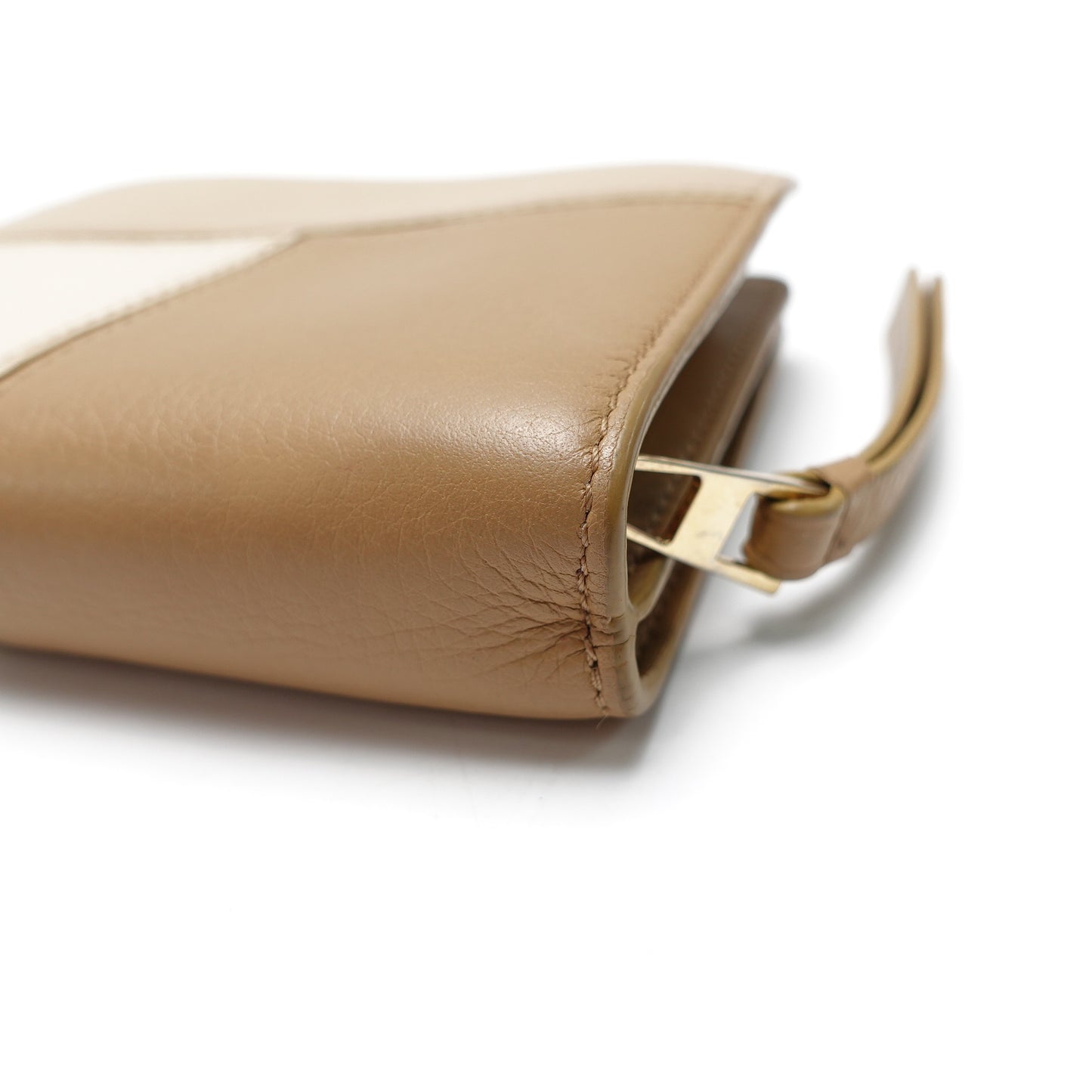 Pre-Owned Loewe Brown Calfskin Leather Wallet T10471774