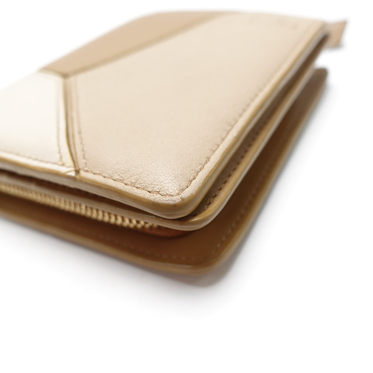 Pre-Owned Loewe Brown Calfskin Leather Wallet T10471774