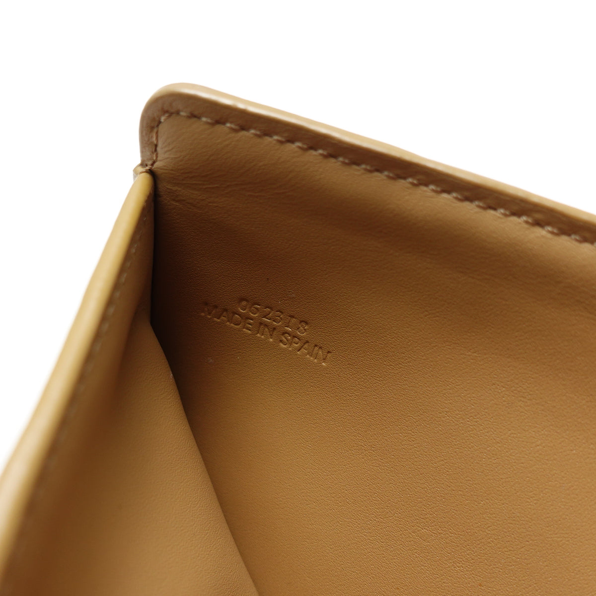 Pre-Owned Loewe Brown Calfskin Leather Wallet T10471774