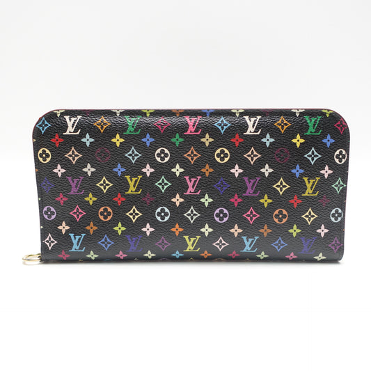 Pre-Owned Louis Vuitton Insolite Black Multicolor Canvas Wallet T10467883