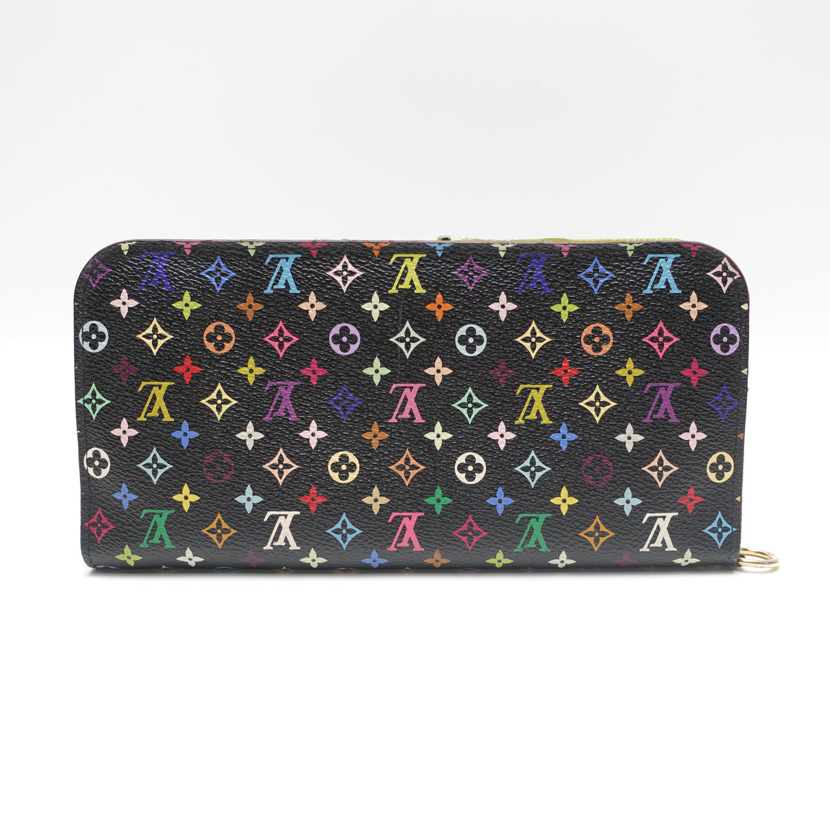 Pre-Owned Louis Vuitton Insolite Black Multicolor Canvas Wallet T10467883