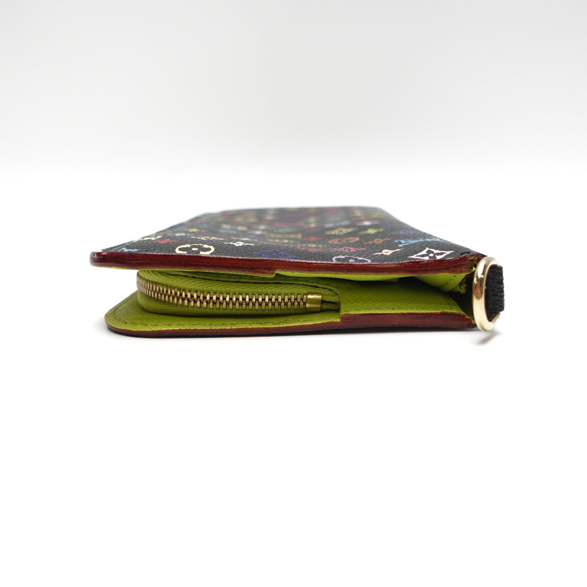 Pre-Owned Louis Vuitton Insolite Black Multicolor Canvas Wallet T10467883
