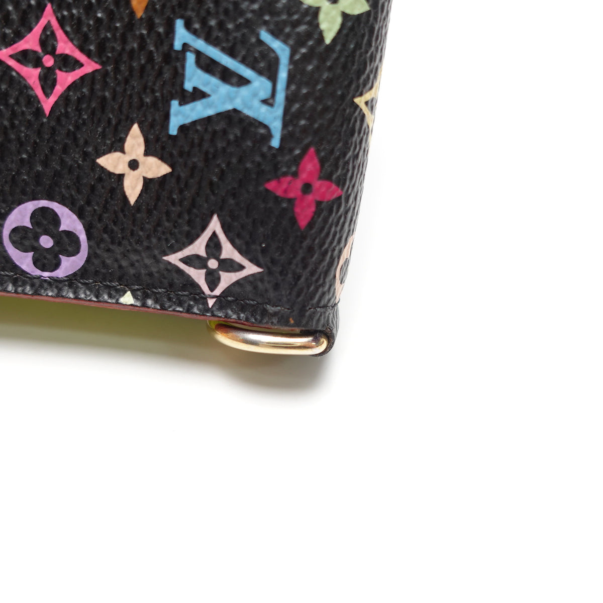 Pre-Owned Louis Vuitton Insolite Black Multicolor Canvas Wallet T10467883