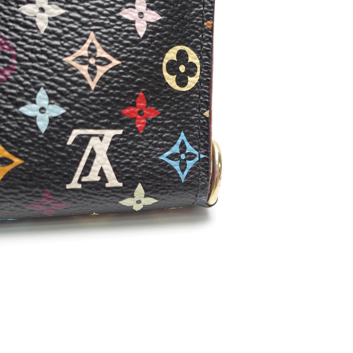 Pre-Owned Louis Vuitton Insolite Black Multicolor Canvas Wallet T10467883