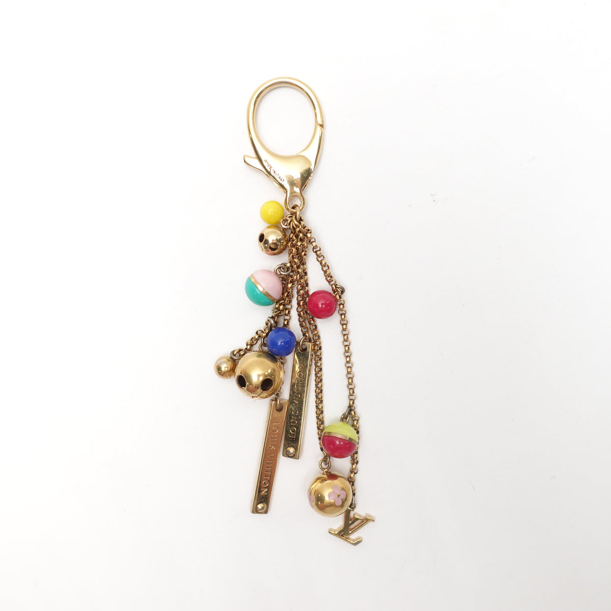 Louis Vuitton Gold Metal Bag Charm T10489121