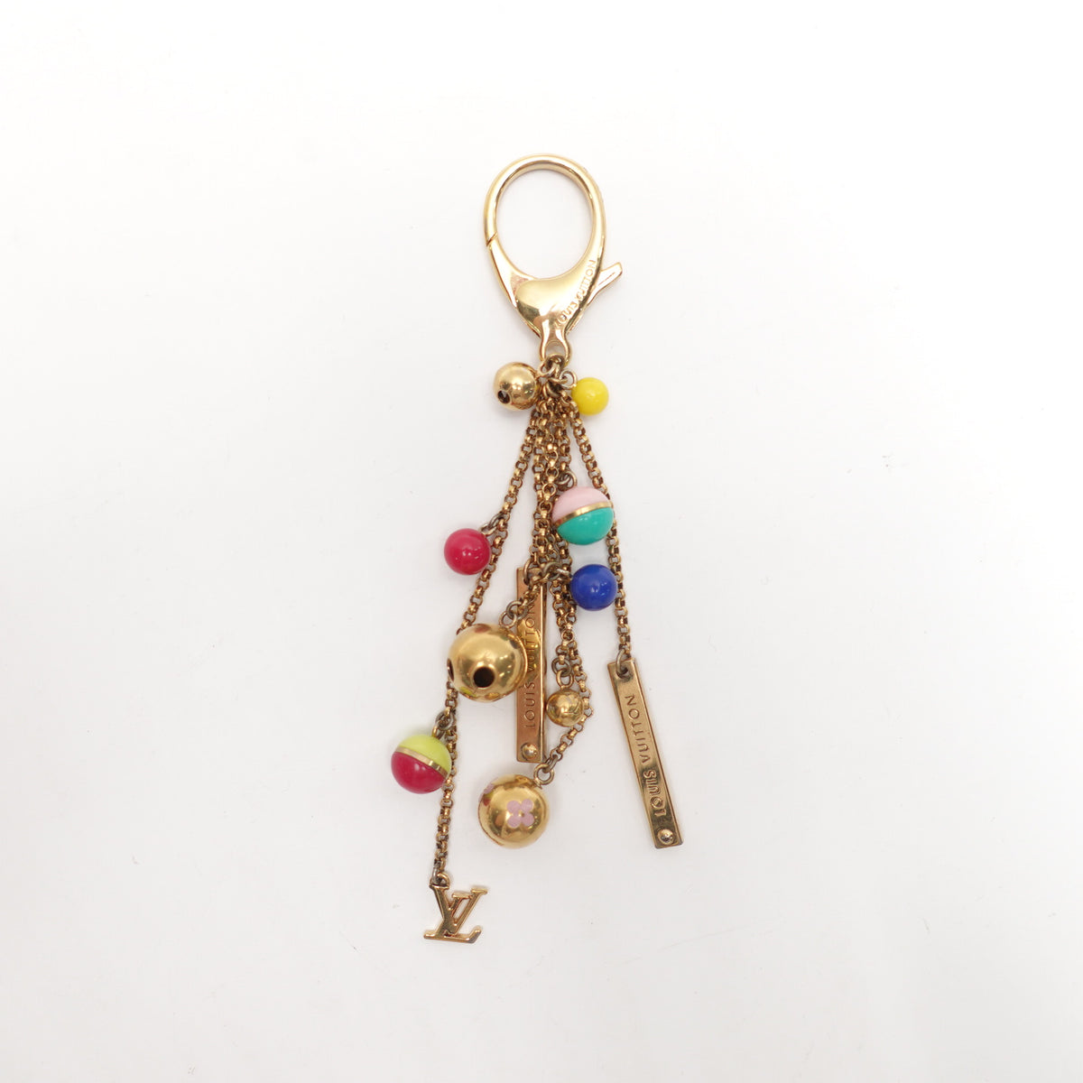 Louis Vuitton Gold Metal Bag Charm T10489121