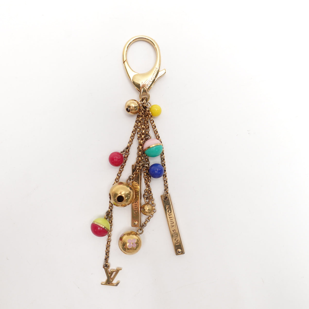 Louis Vuitton Gold Metal Bag Charm T10489121