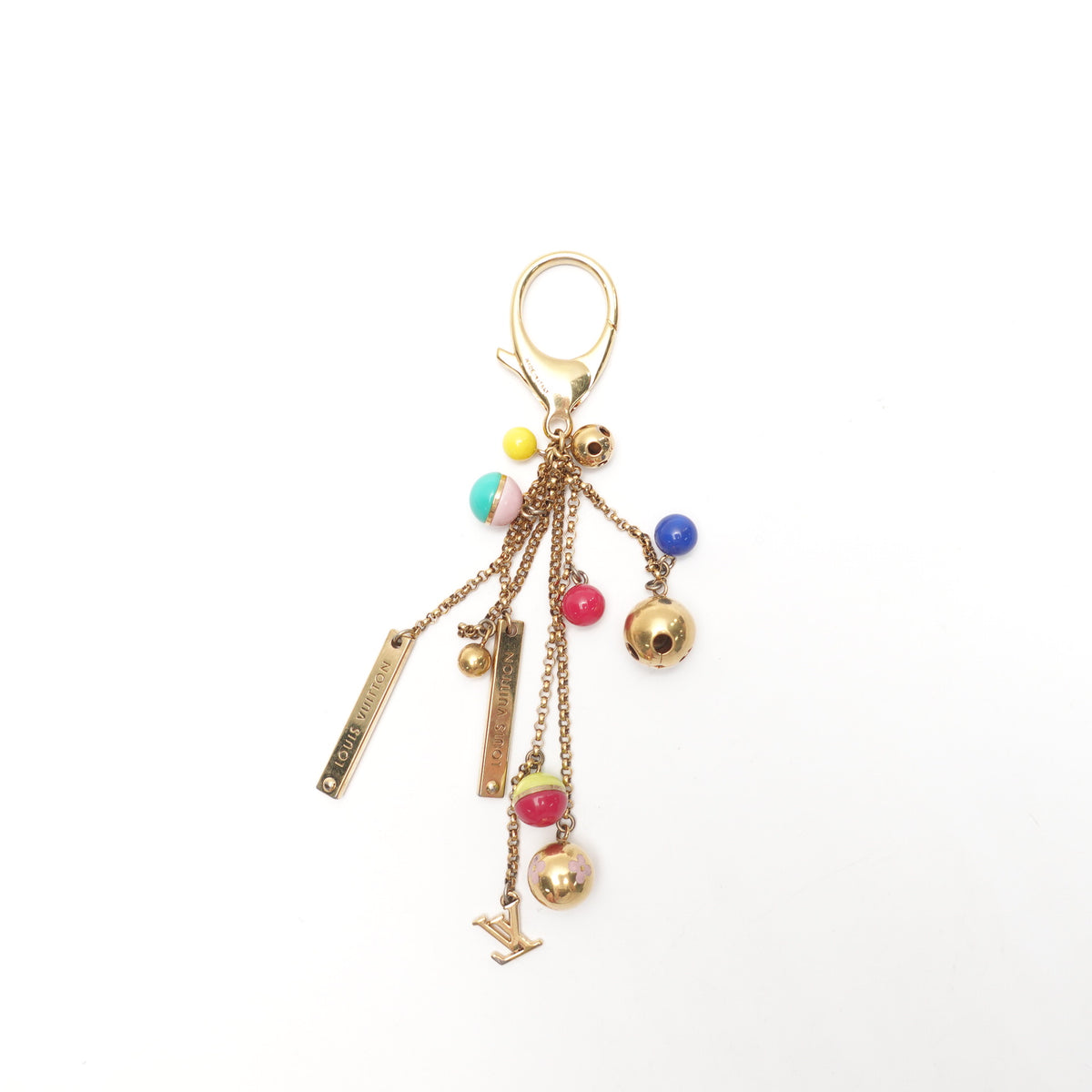 Louis Vuitton Gold Metal Bag Charm T10489121