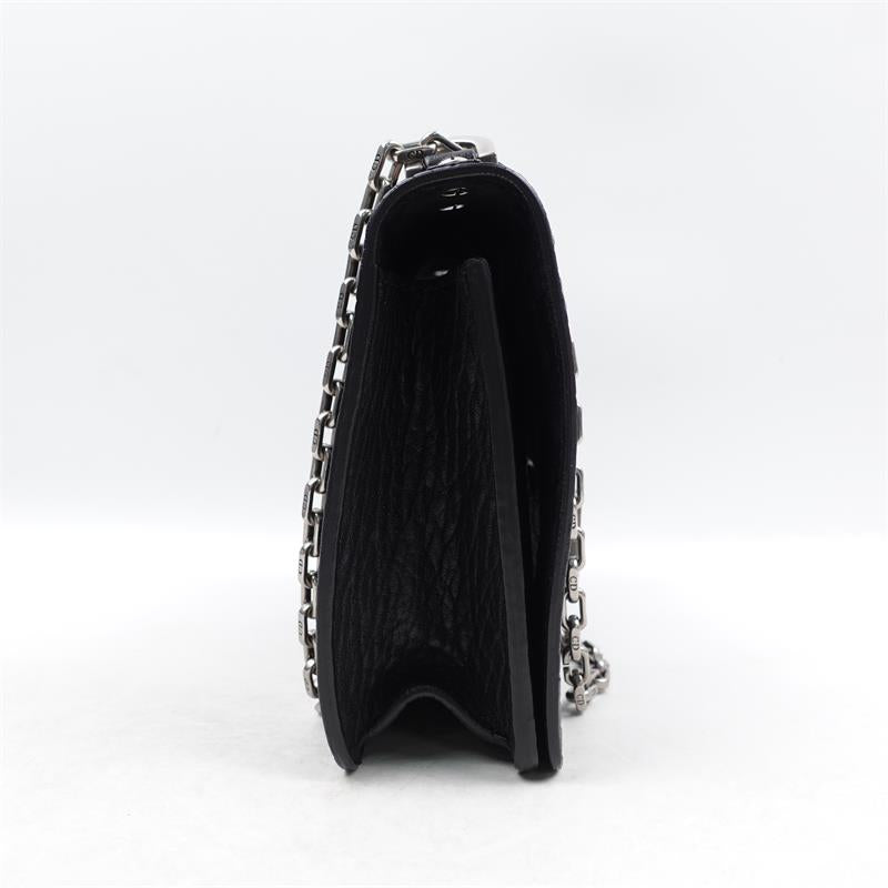 【DEAL】Pre-owned Dior Jadior Black Calfskin Shoulder Bag