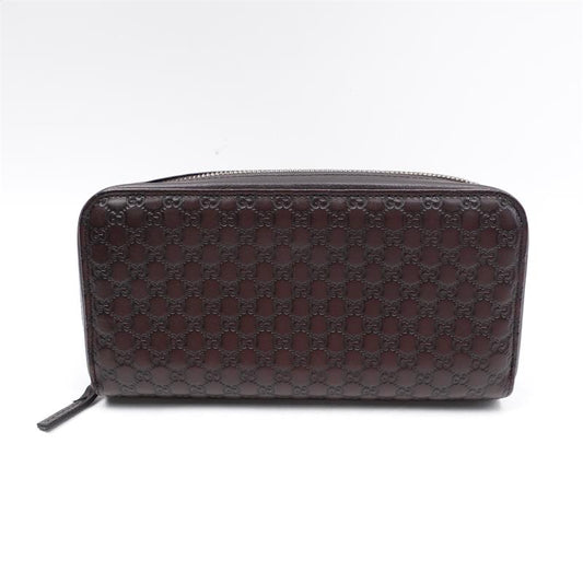 【Deal】Pre-owned Gucci Brown Calfskin Wallet-HZ