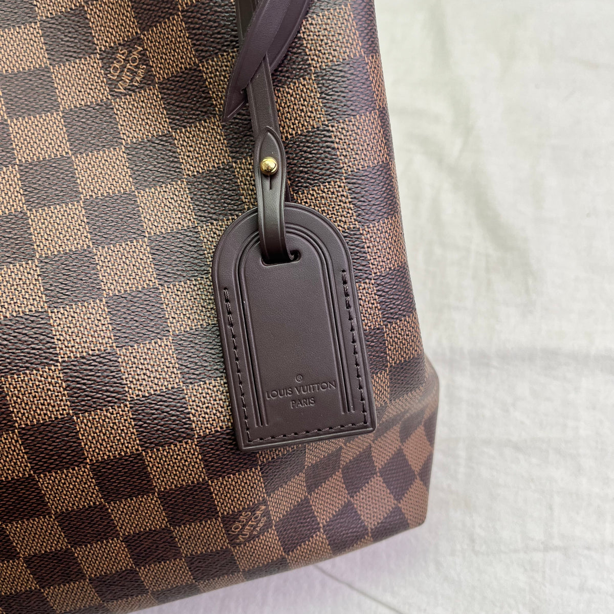 Pre-Owned Louis Vuitton Graceful Brown Damier Ebene Canvas Tote Bag T10383212