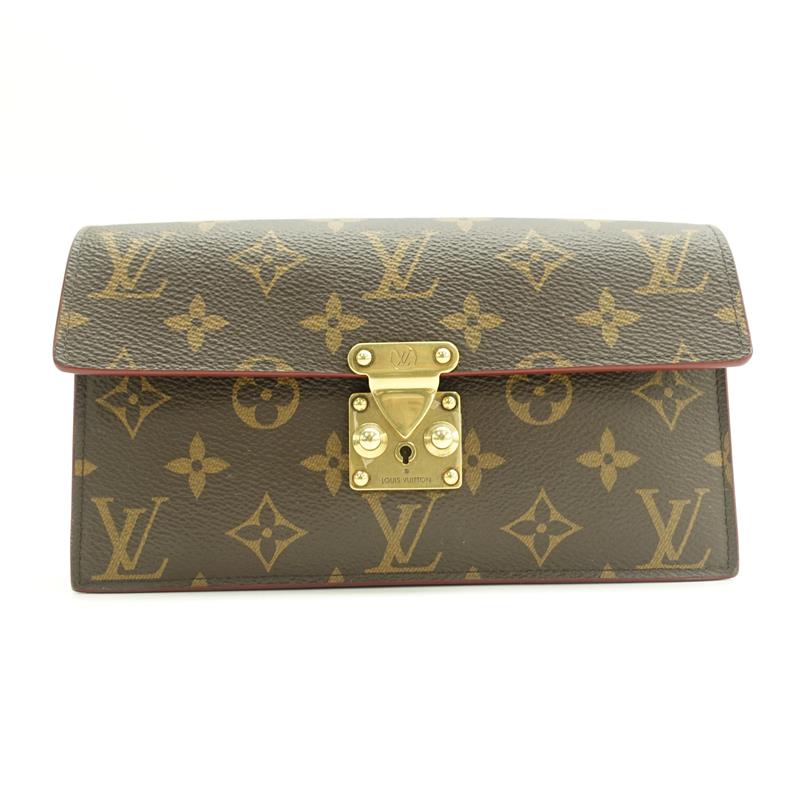 【Deal】Louis Vuitton Brown Monogram Canvas Belt Bag