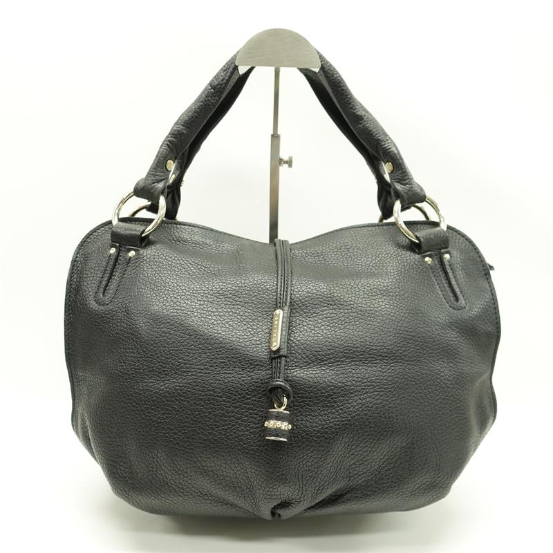 【DEAL】Pre-owned Celine Black Calfskin Shoulder Bag-HZ