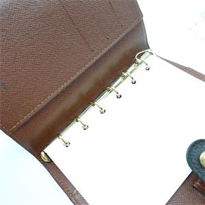【SUPER DEAL】Louis Vuitton AGENDA Monogram Brown Notebook Holder