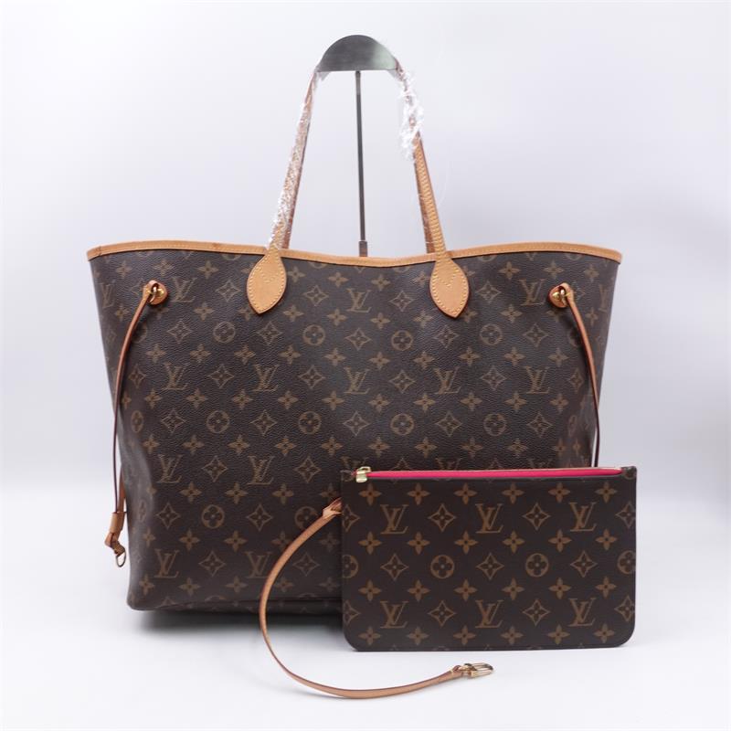 Pre-owned Louis Vuitton Neverfull Monogram Coated Canvas Tote Bag