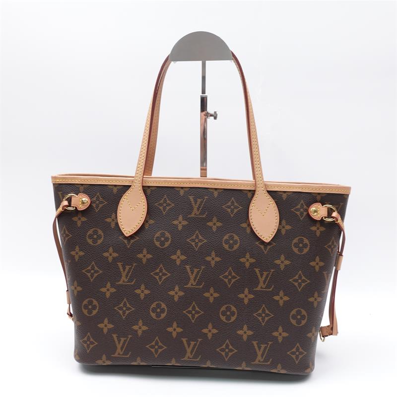 Pre-owned Louis Vuitton Monogram Neverfull Pm Coated Canvas Tote Bag