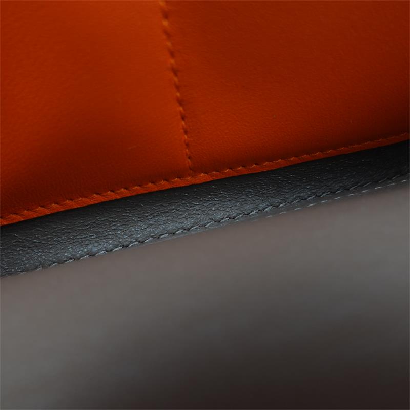 【DEAL】Pre-owned Bottega Veneta Orange Nappa leather Long Zippy Wallet-HZTT