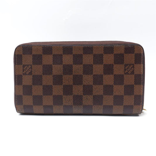 Pre-owned Louis Vuittnon Brown Coated Canvas Wallet-HZ