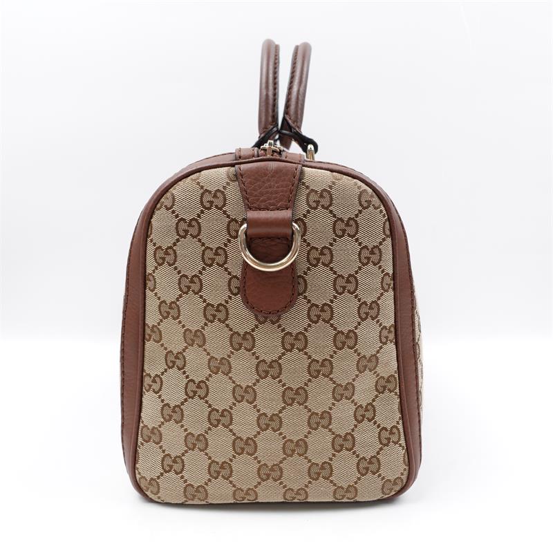 Gucci GG Canvas Boston Handbag