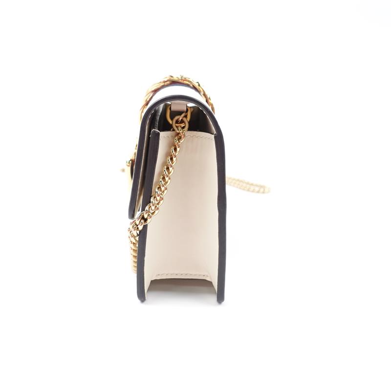 【DEAL】Gucci Sylvie Mini White Calfskin Cross Body Bag