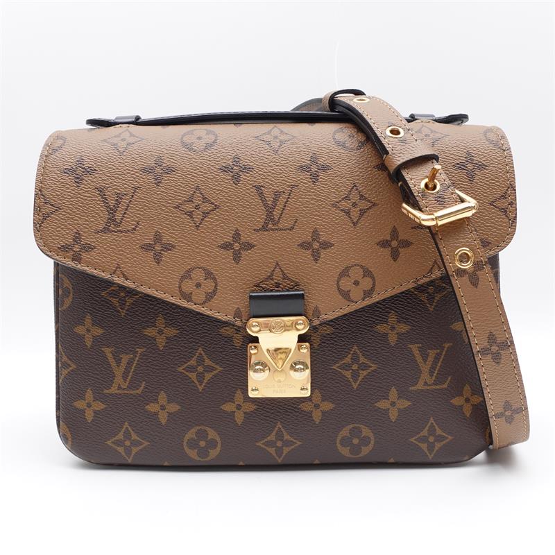 Pre-owned Louis Vuitton Metis Monongram Coated Canvas Shoulder Bag