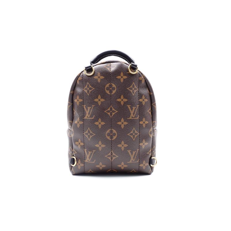 Pre-owned Louis Vuitton Monogram Palm Springs Coated Canvas Backpack