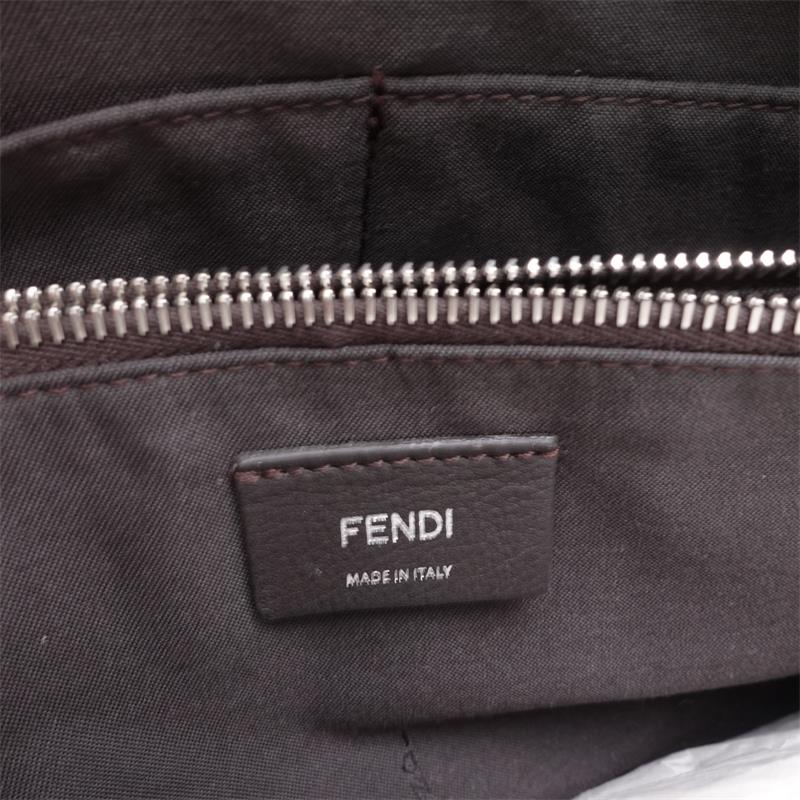 Pre-owned Fendi By The Way Cream Calfskin Shoulder Bag