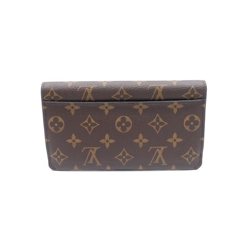 Pre-owned Louis Vuitton Josephine Monogram Coated Canvas Wallet