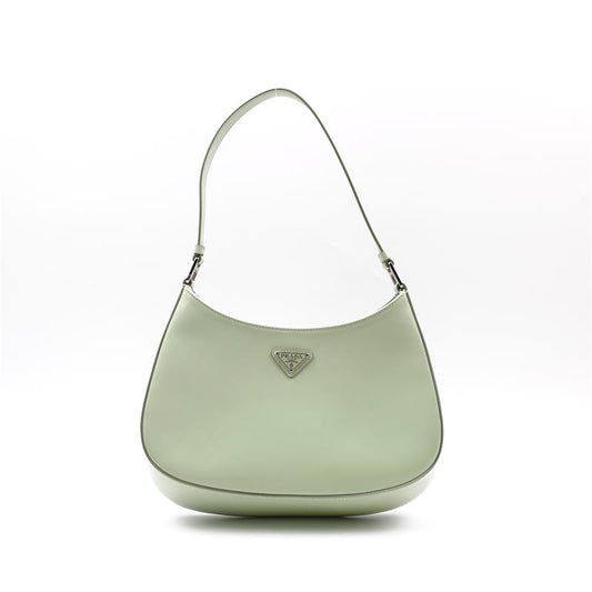 Prada Cleo Green Calfskin Shoulder Bag