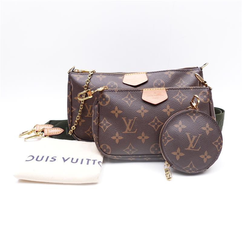 Pre-owned Louis Vuitton 5 In 1 Monogram Coated Canvas Shoulder Bag-TS