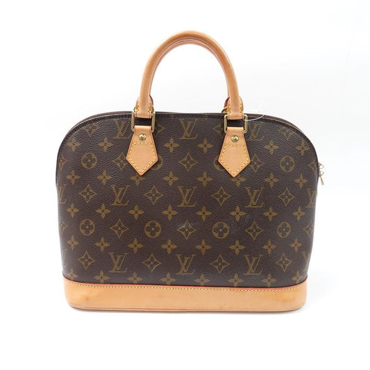 [Deal] Pre-owned Louis Vuitton Alma Monogram Coated Canvas Handle Bag